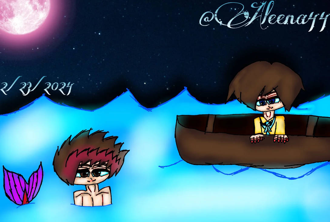 1971 Mike Teavee meets his 2005 Merboy self by WonderKatMEOWofRuby on ...