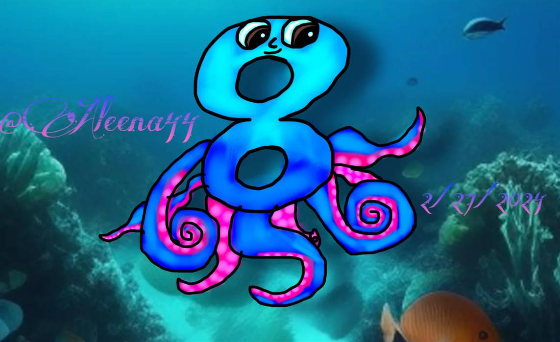Numberjacks Deviantart 8 Numberjacks || Eight the Meroctopus by WonderKatMEOWofRuby on DeviantArt