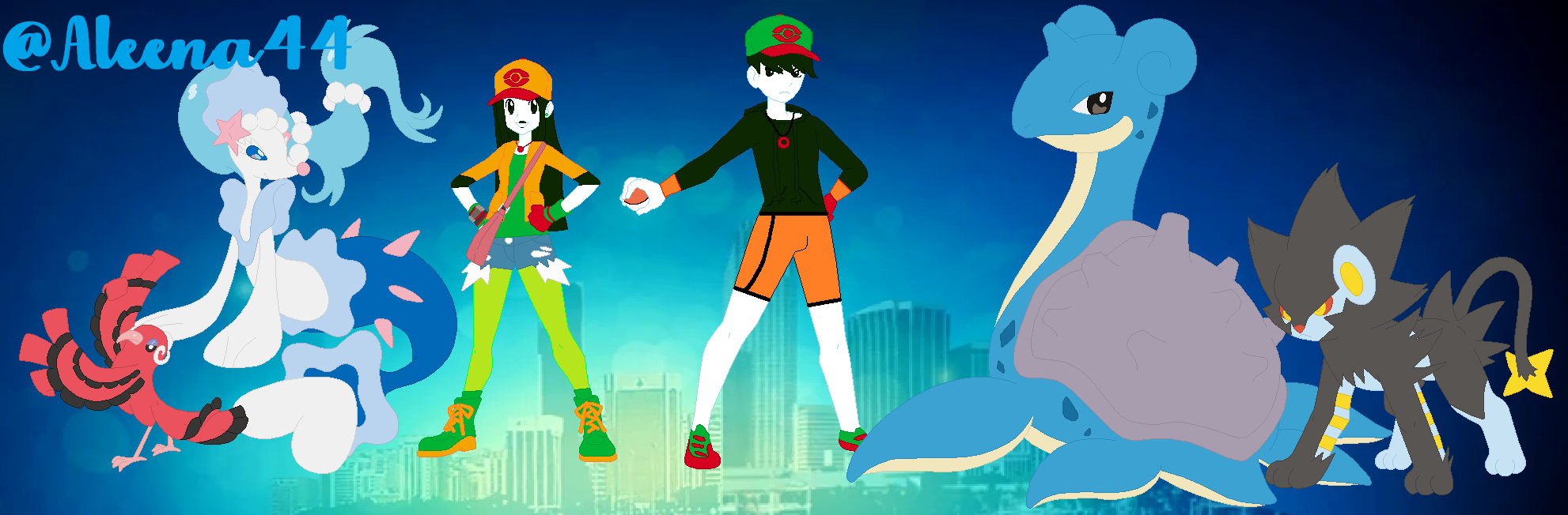 Jamaican Dance as Pokemon Trainers by WonderKatMEOWofRuby on DeviantArt