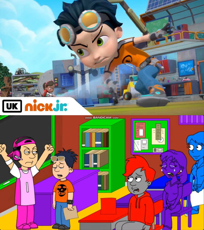 Ruby Character Deviantart Rusty Rivets Rusty Rivets hates Pinkbox's dead meat video by WonderKatMEOWofRuby on ...
