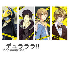 Durarara Bookmark set