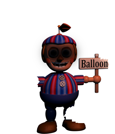 Damaged balloon boy