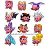 Kirby As Sonic Characters