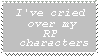 I've Cried over RPs stamp