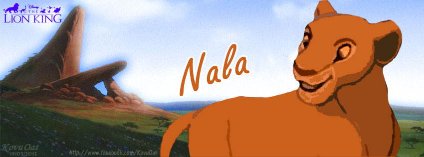 Nala Lion Facebook Timeline cover