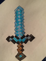 A diamond sword!