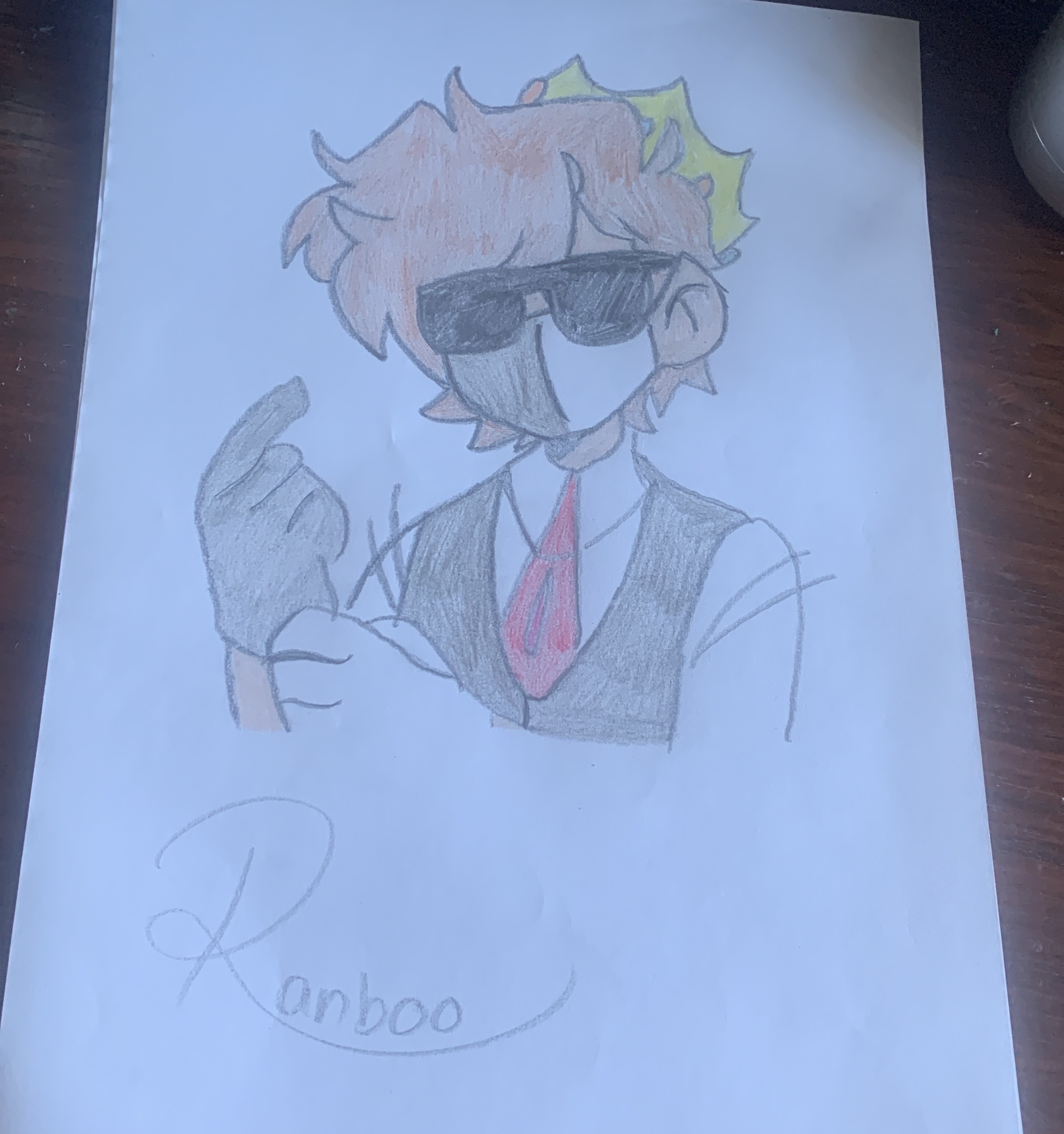 Ranboo drawing by kayl31gh1 on DeviantArt