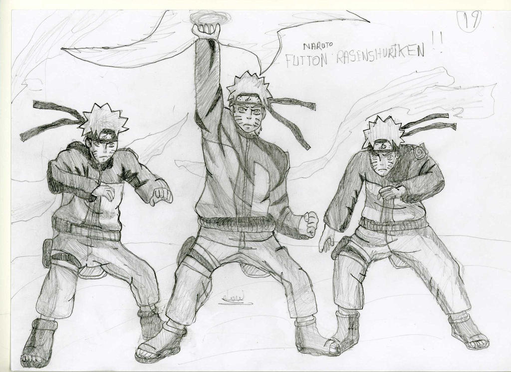 Naruto : Fuuton Rasen Shuriken by FielLoui1995 on DeviantArt