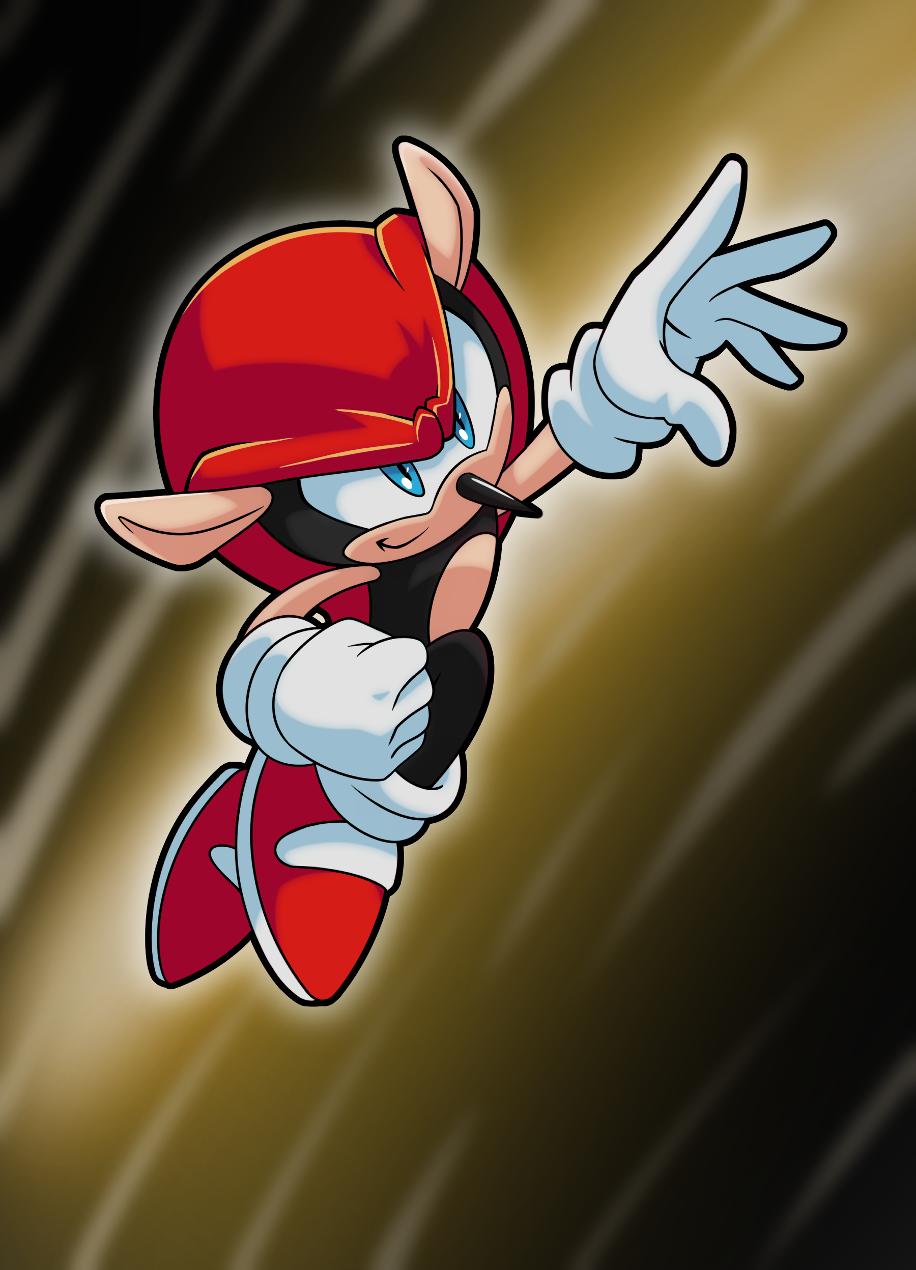 Mighty the Armadillo Legacy Render by Nibroc-Rock on DeviantArt