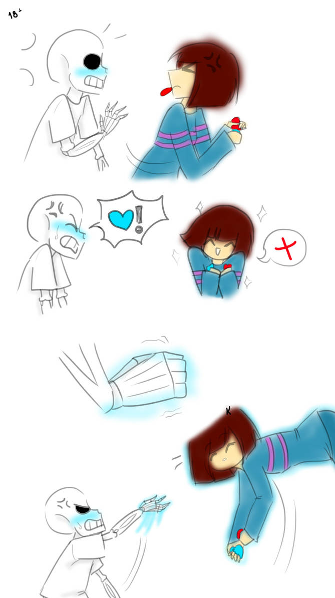 Undertale Sans And Frisk If I Do It 18 By Kahldme On Deviantart