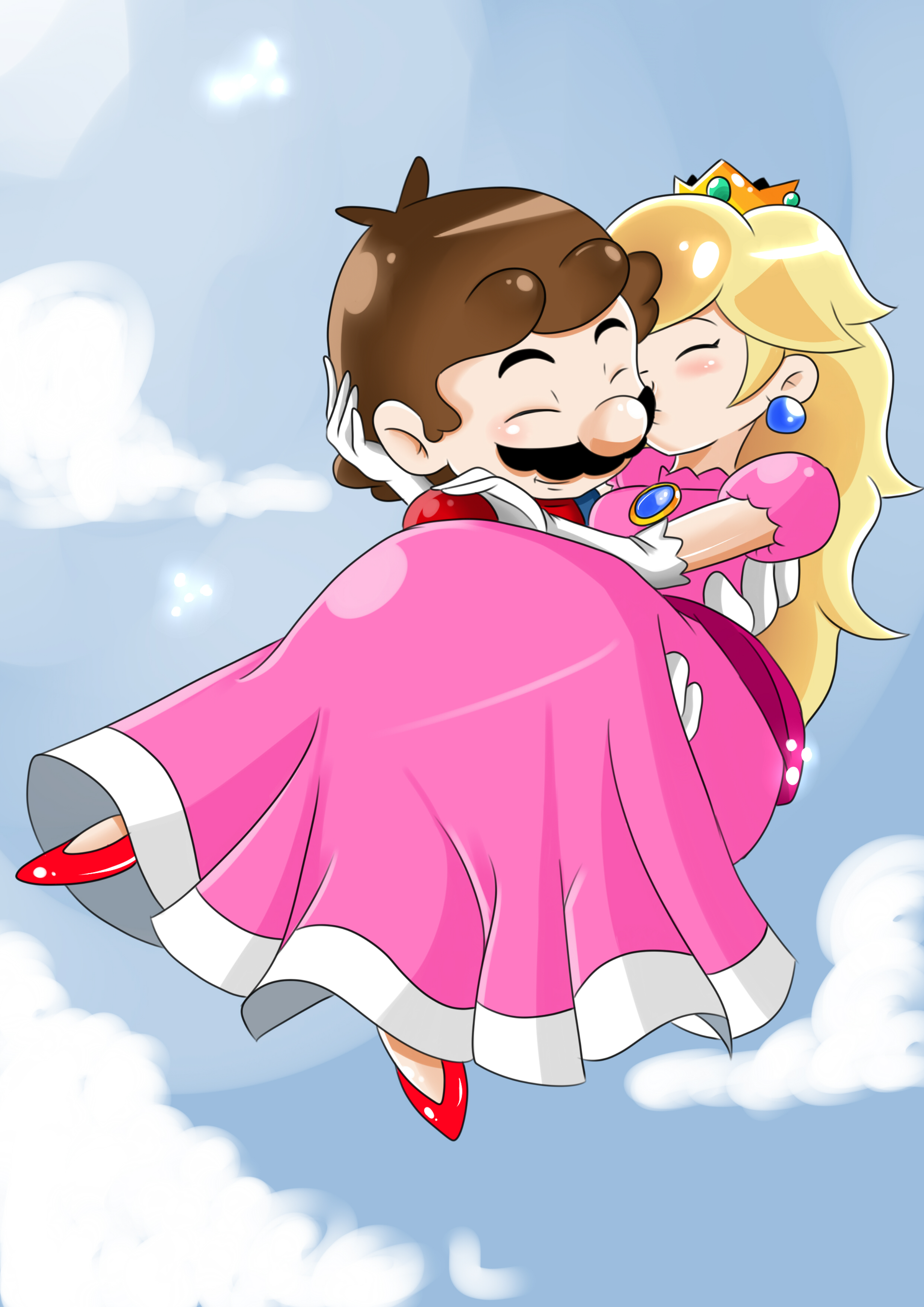 Mario and Peach : r/Mario