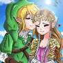 Zelda e Link - Collab w/ SaraFeola