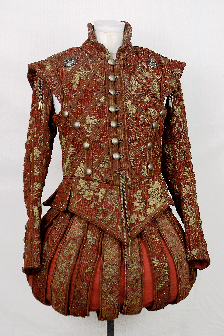 Red + Gold Renaissance Doublet Final