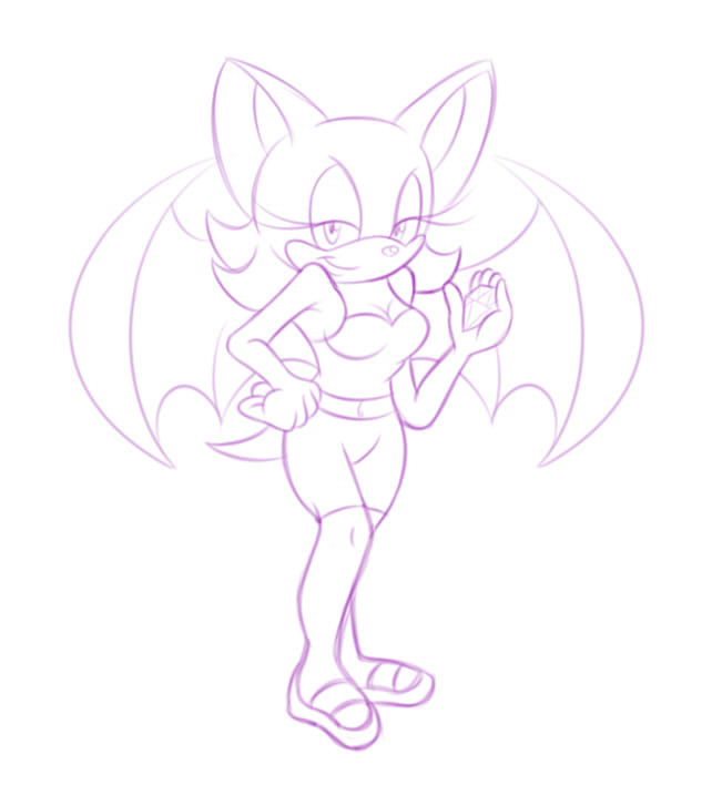 Request Rouge Pic sketch