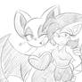 Sketch: rouge and Evey