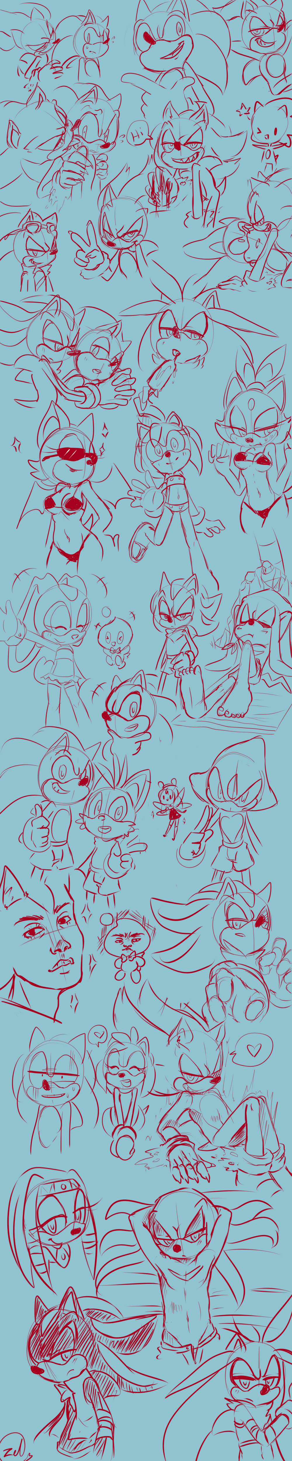 sonic sketch junk