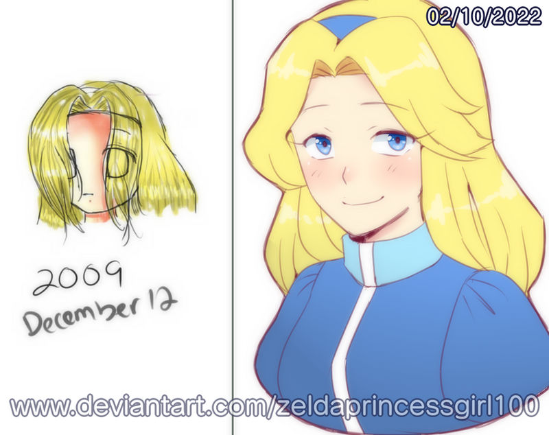 Maria before and after 02-10-2022 by zeldaprincessgirl100 on DeviantArt
