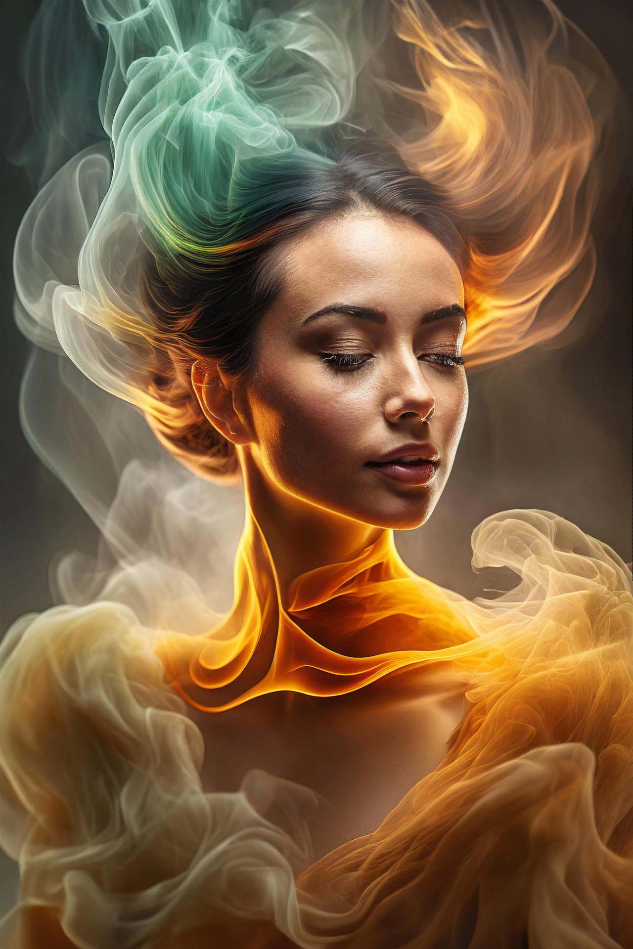 Fire Elemental 5 by koalakoker on DeviantArt