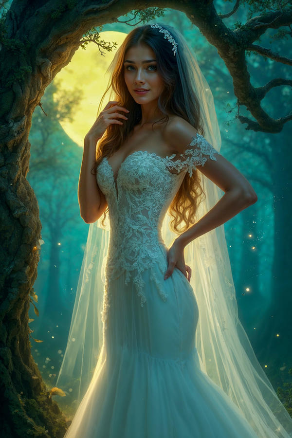 Moon Rode Brides Moonlit Bride of the Enchanted Grove 01 by koalakoker on DeviantArt