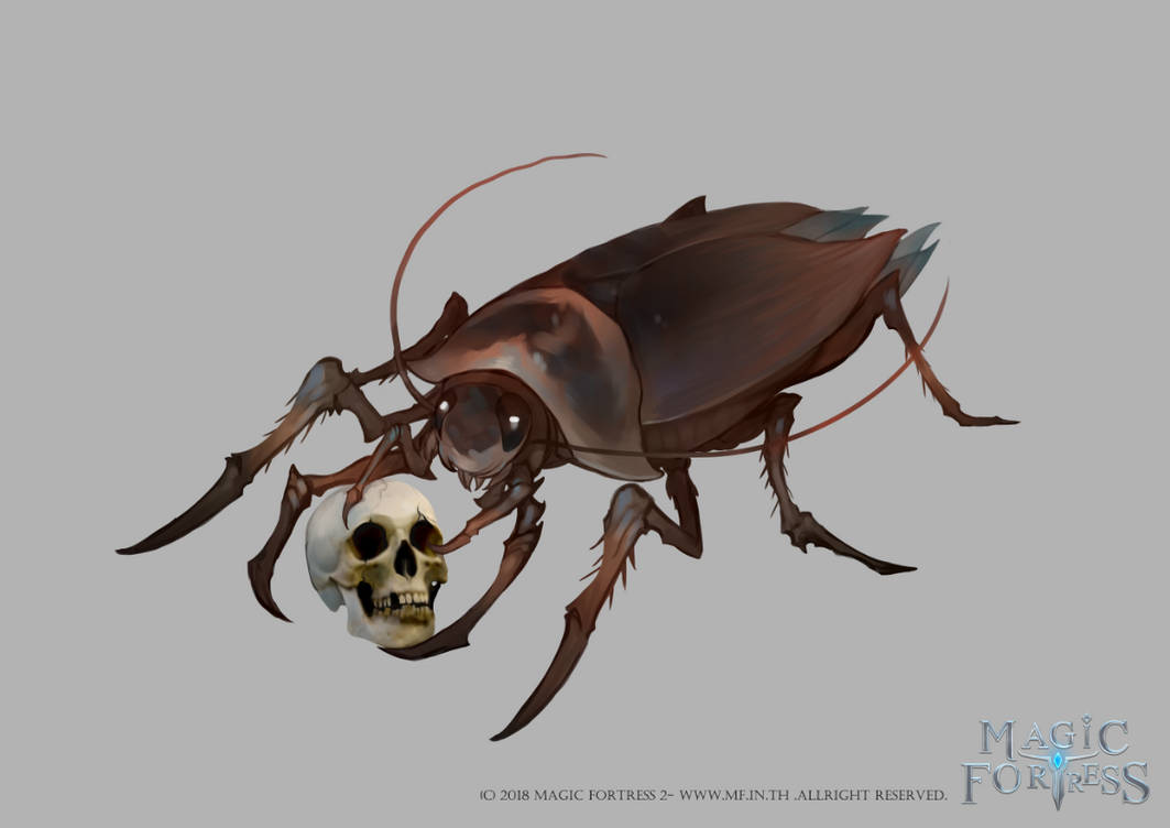 Undead Cockroach Magic Fortress2: Carrion Cockroach by tung-6458 on DeviantArt