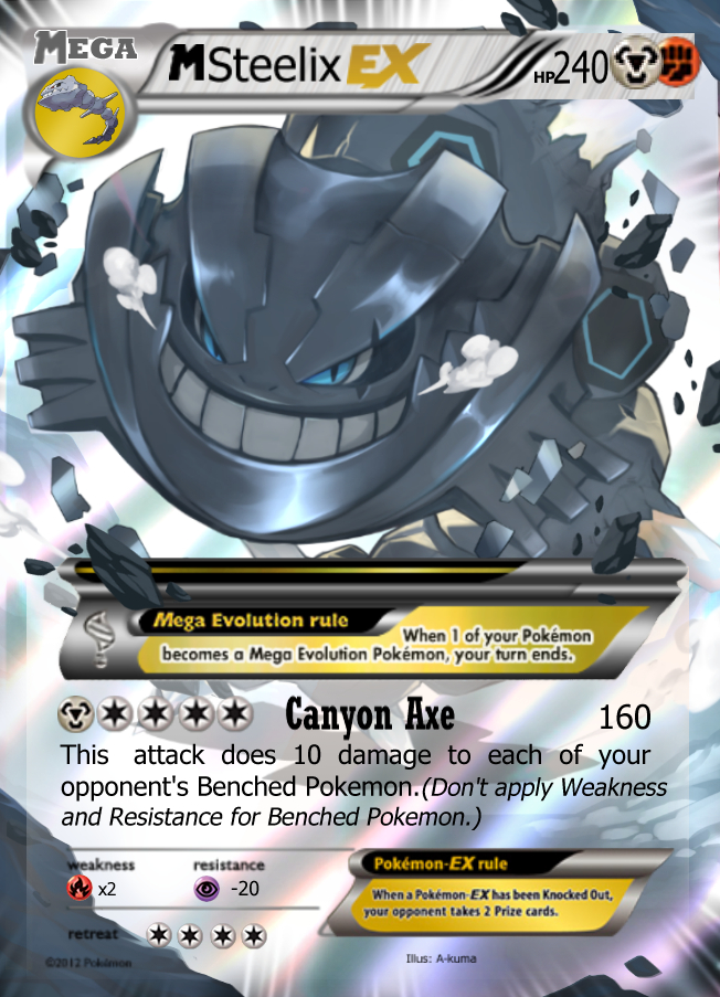 mega steelix pokemon card - Mega-Steelix-EX (109/114) - XY Steam Siege Placeholder Image Provided Mega Steelix ex (Crimson Blaze