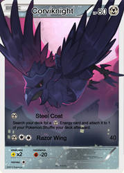 Corvinight Card PokemonCardResources DeviantArt Gallery