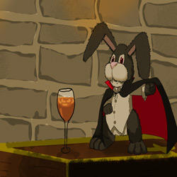 Vampire-bunny by LukerDReamy on DeviantArt