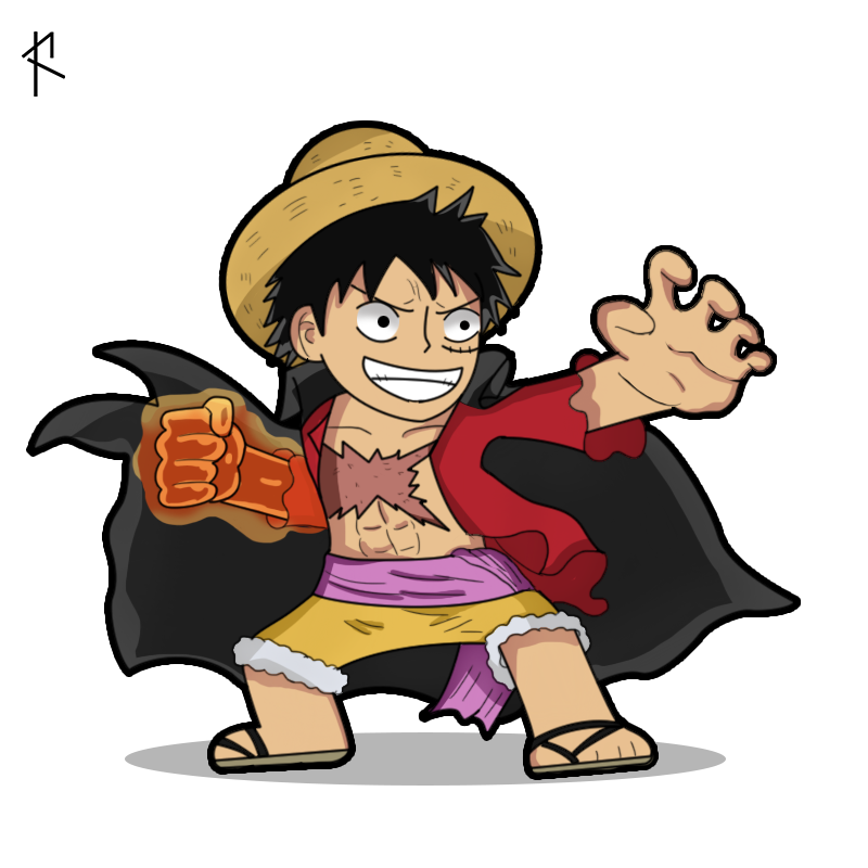 Chibi Luffy by LeeChan297 on DeviantArt