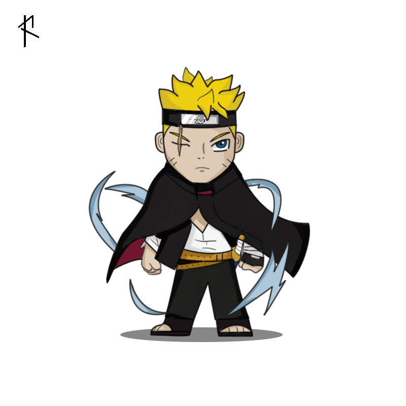 Chibi Boruto Two Blue Vortex by RaflyMurizki27 on DeviantArt