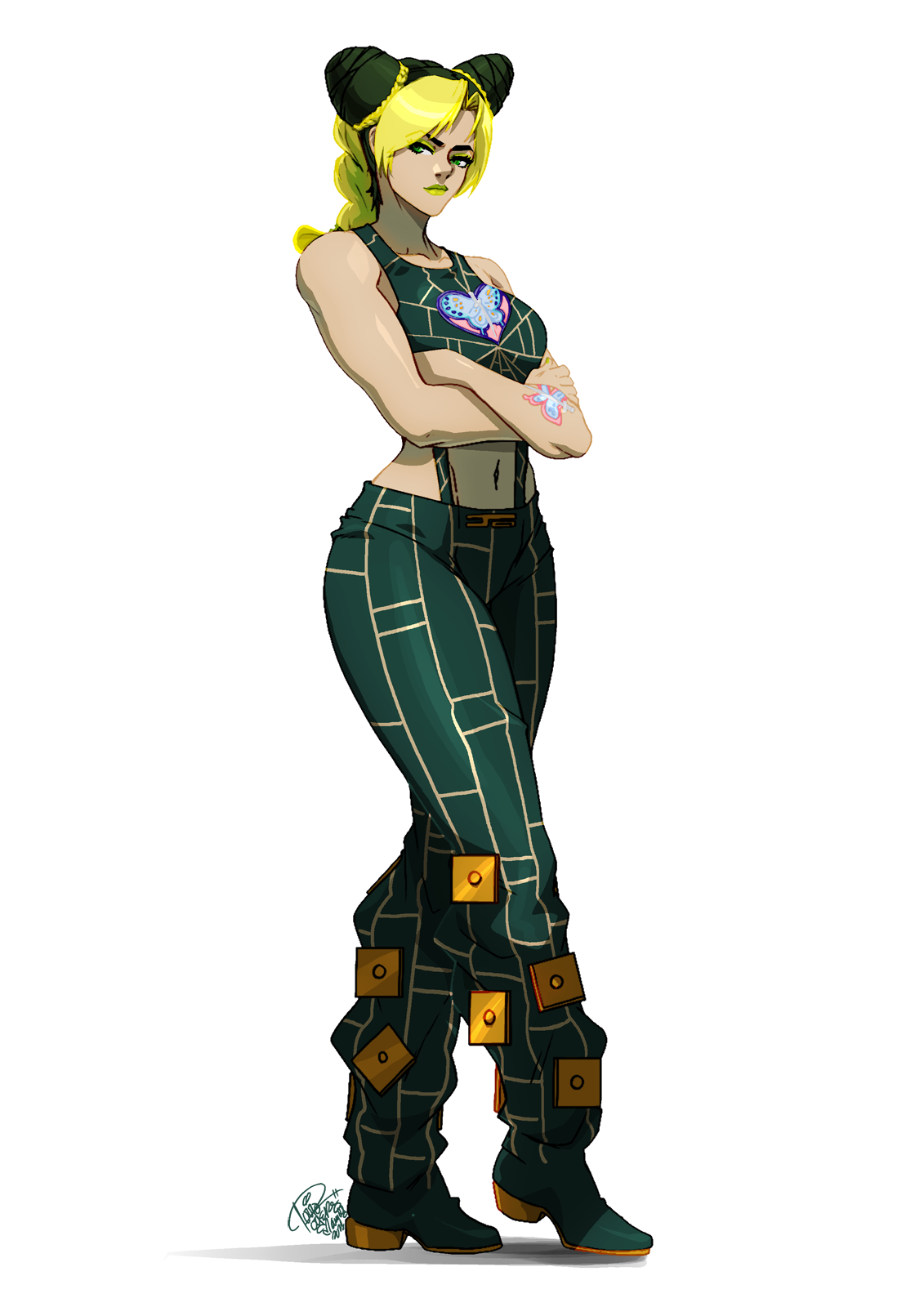 JJBA - Jolyne by Torekdva on DeviantArt