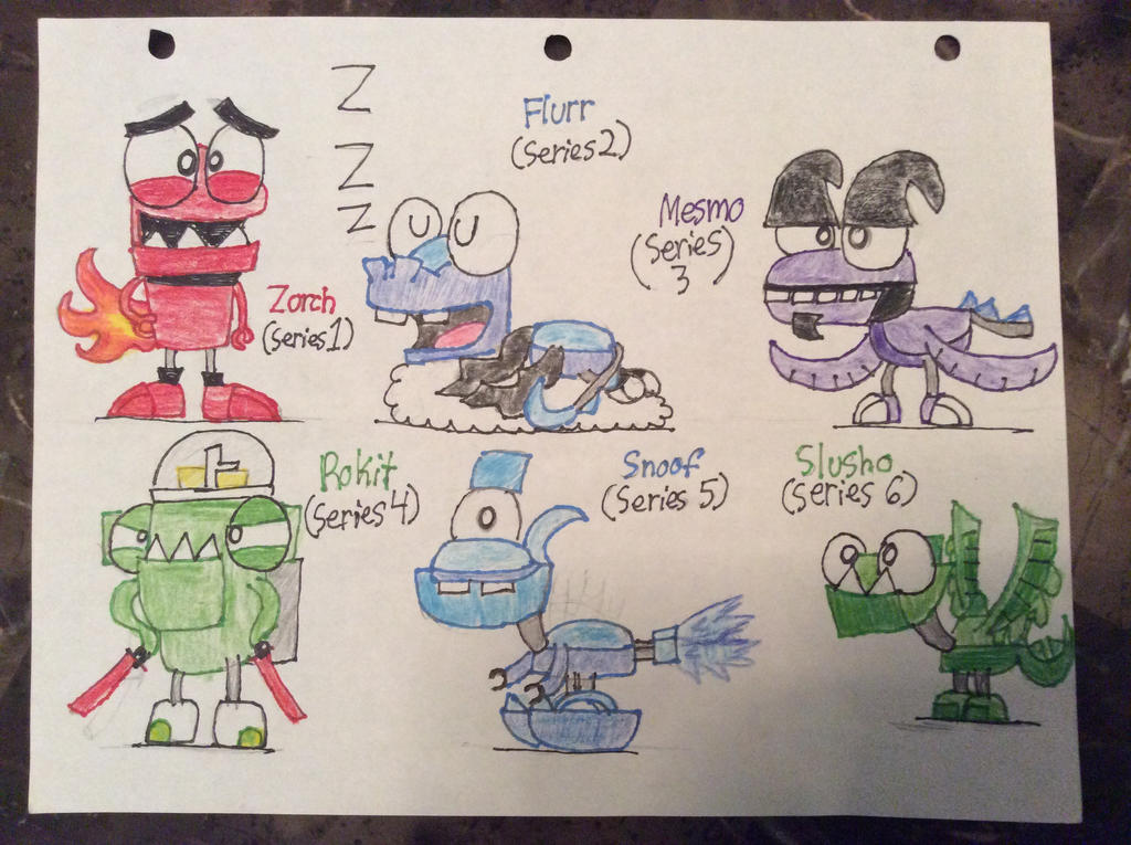 My Favorite Mixels in Each Series by MLPRainbowBrush on DeviantArt