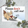 Please don't call me! - Fennec Fox - Postcard