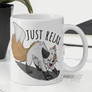 Just Relax! - White Cat-Fox Mug