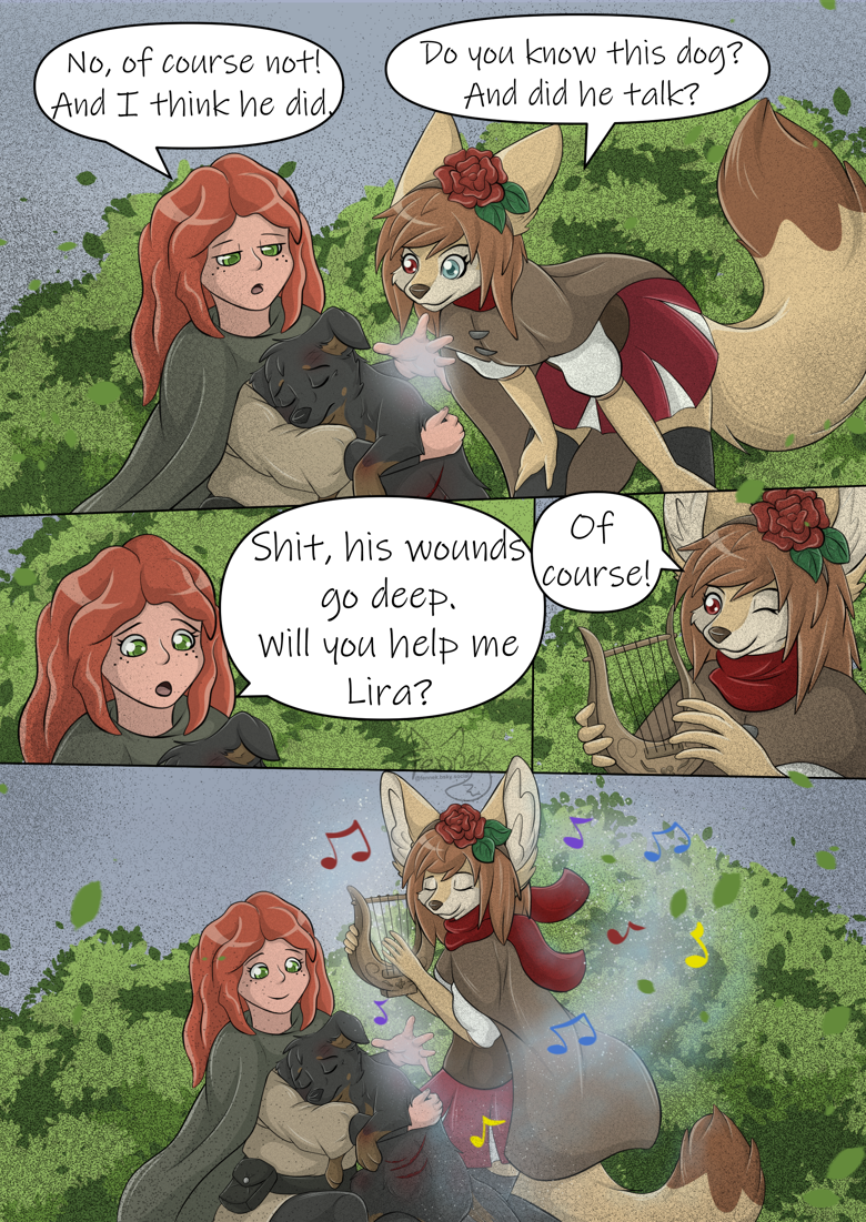 Webcomics Deviantart Webcomic - Legends of the Lost - Page 06 by Fennekfuchs on DeviantArt