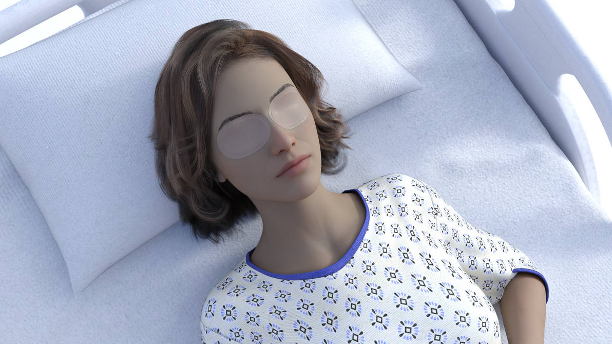 Adhesive Eyepatches In The Hospital By Voculus On Deviantart