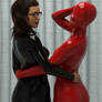 Joan and Kate Latex Photoshoot #5