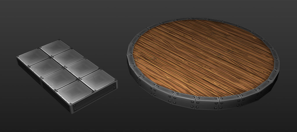 Hand Painted Textures - Platforms by Kritzlof on DeviantArt
