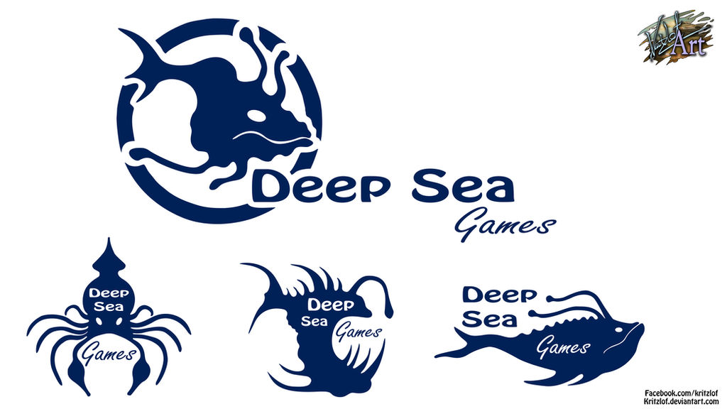 Deep Sea Games - Logo Design