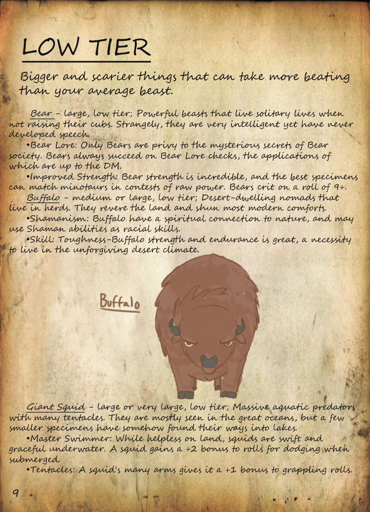 MLPFMTORPG Monster Guide pg 9