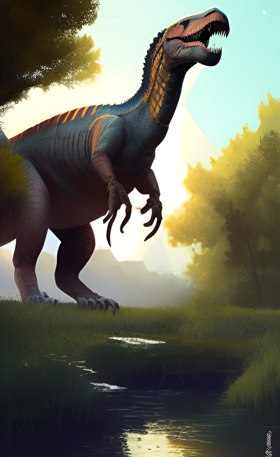 Callosaurus Allosaurus jimmadsenni magnum digitis futuris by Beryllinthranox on ...