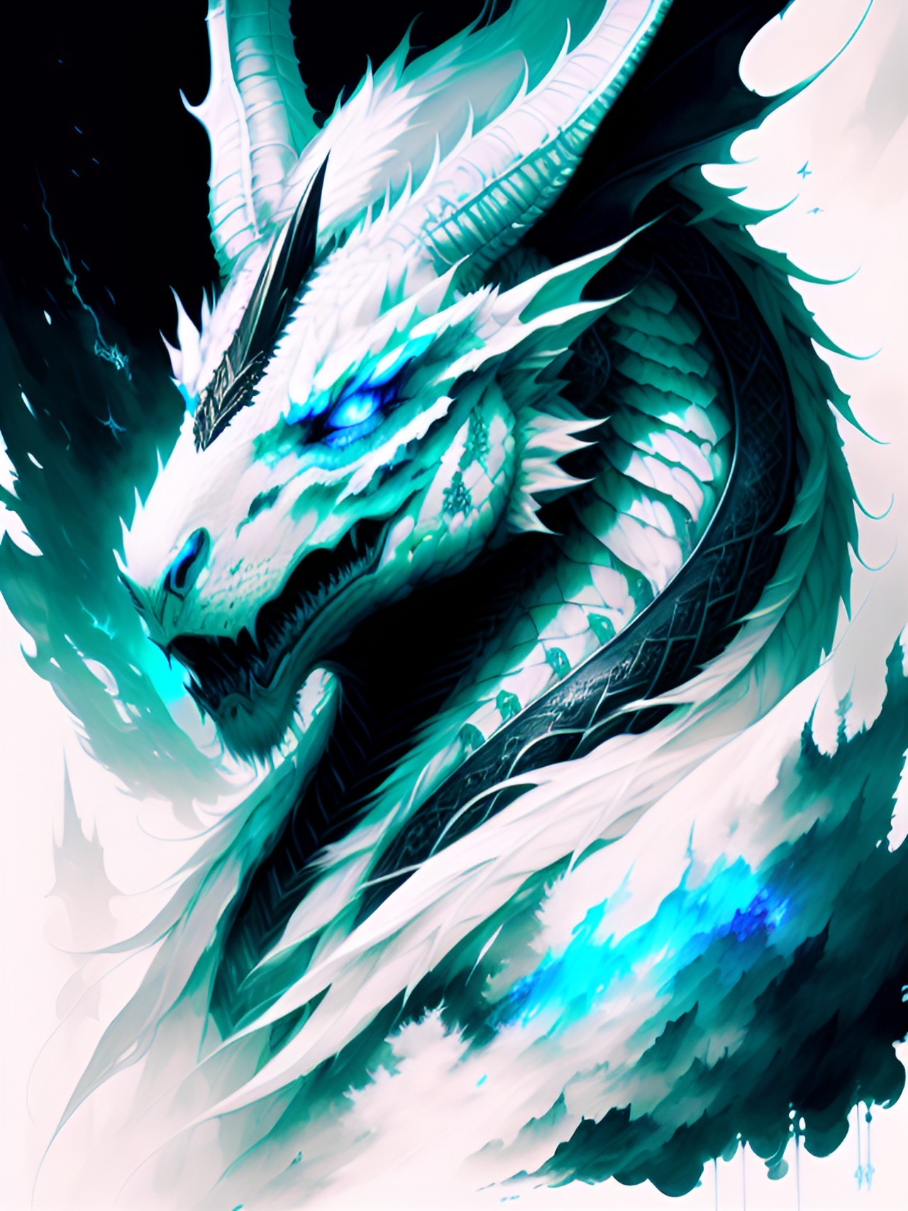 Albino Dragon Breaking Bad Blue Ice Playing Cards on Albino Dragon Breaking Bad Blue Ice Playing Cards on