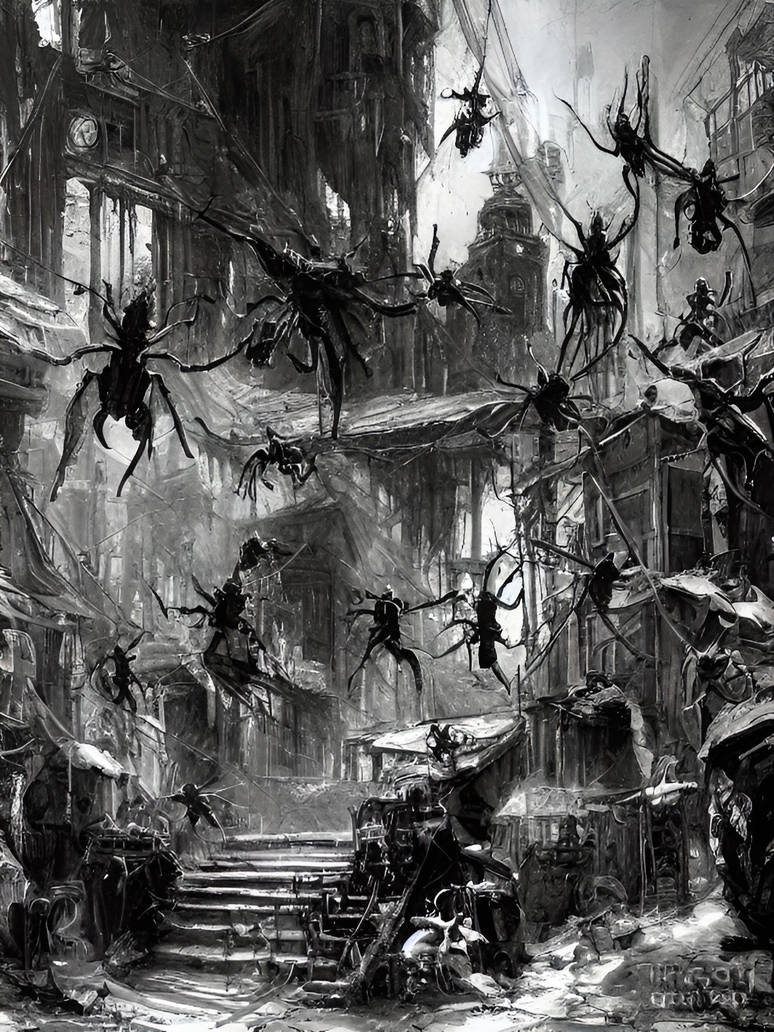 The Spiders Infestation by Beryllinthranox on DeviantArt