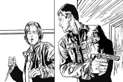 Sam and Dean Corner Inked