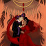 9. Frollo + Esmeralda