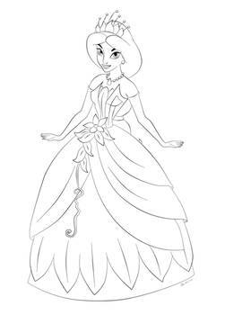 Jasmine as Tiana - Lines