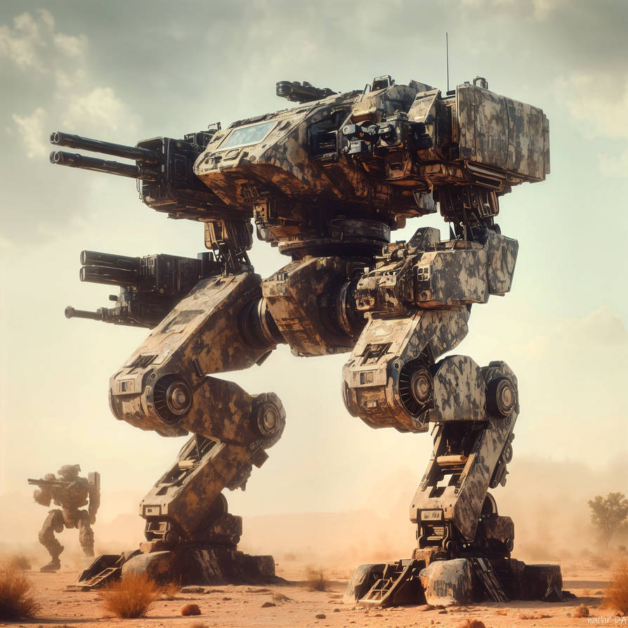 Mech Wars by nachr on DeviantArt