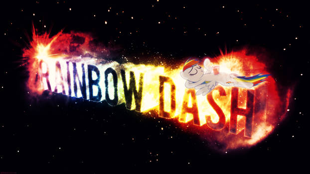 Rainbow Dash Chilling - 4k Wallpaper