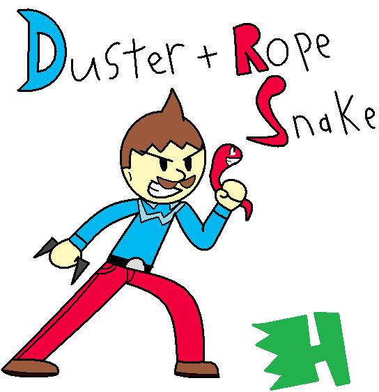 Duster and Rope Snake