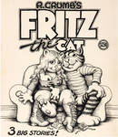 Robert Crumb - Fritz the cat by Moustahiech