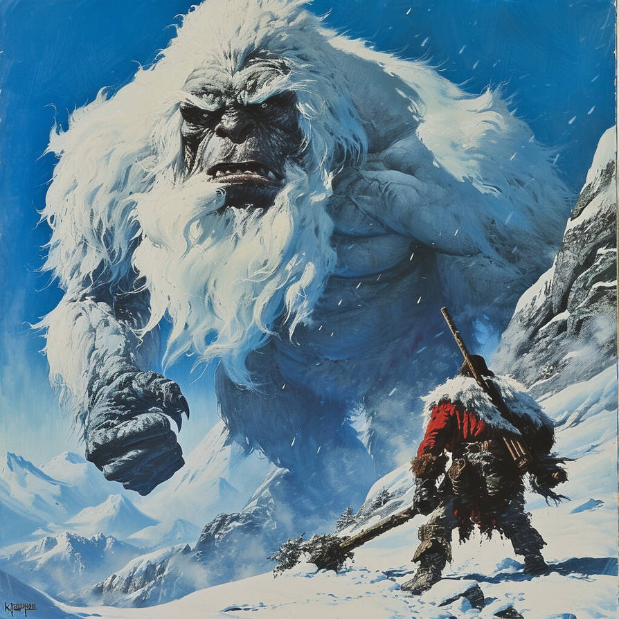 Snow Encounters Dreams in Frames - Snow Giant encounter by Moustahiech on DeviantArt